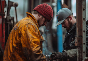 image of two men working for an article about Power of Google Ads