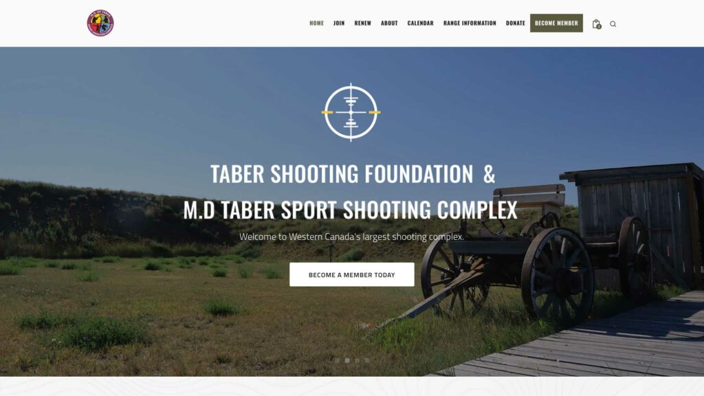 Taber Rifle Range website