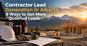 Read more about the article Contractor Lead Generation in Alberta: 8 Ways to Get More Qualified Leads